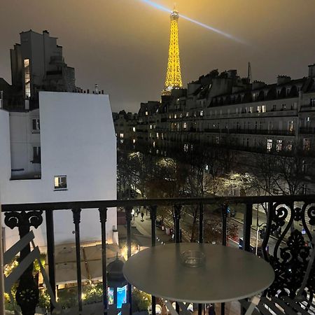 Appartement Paris Vue Tour Eiffel Trocadero מראה חיצוני תמונה