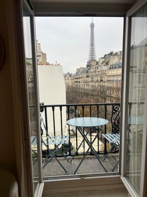 Appartement Paris Vue Tour Eiffel Trocadero מראה חיצוני תמונה
