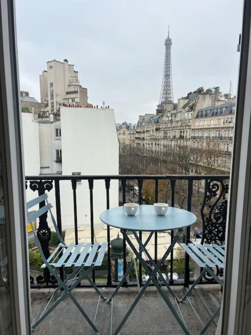 Appartement Paris Vue Tour Eiffel Trocadero מראה חיצוני תמונה