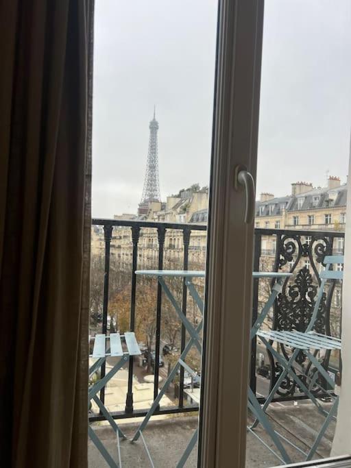Appartement Paris Vue Tour Eiffel Trocadero מראה חיצוני תמונה